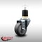 Service Caster 3'' SS Thermoplastic Rubber Wheel Swivel 1-7/8'' Expanding Stem Caster SCC-SSEX20S314-TPRB-178 - alternate 4